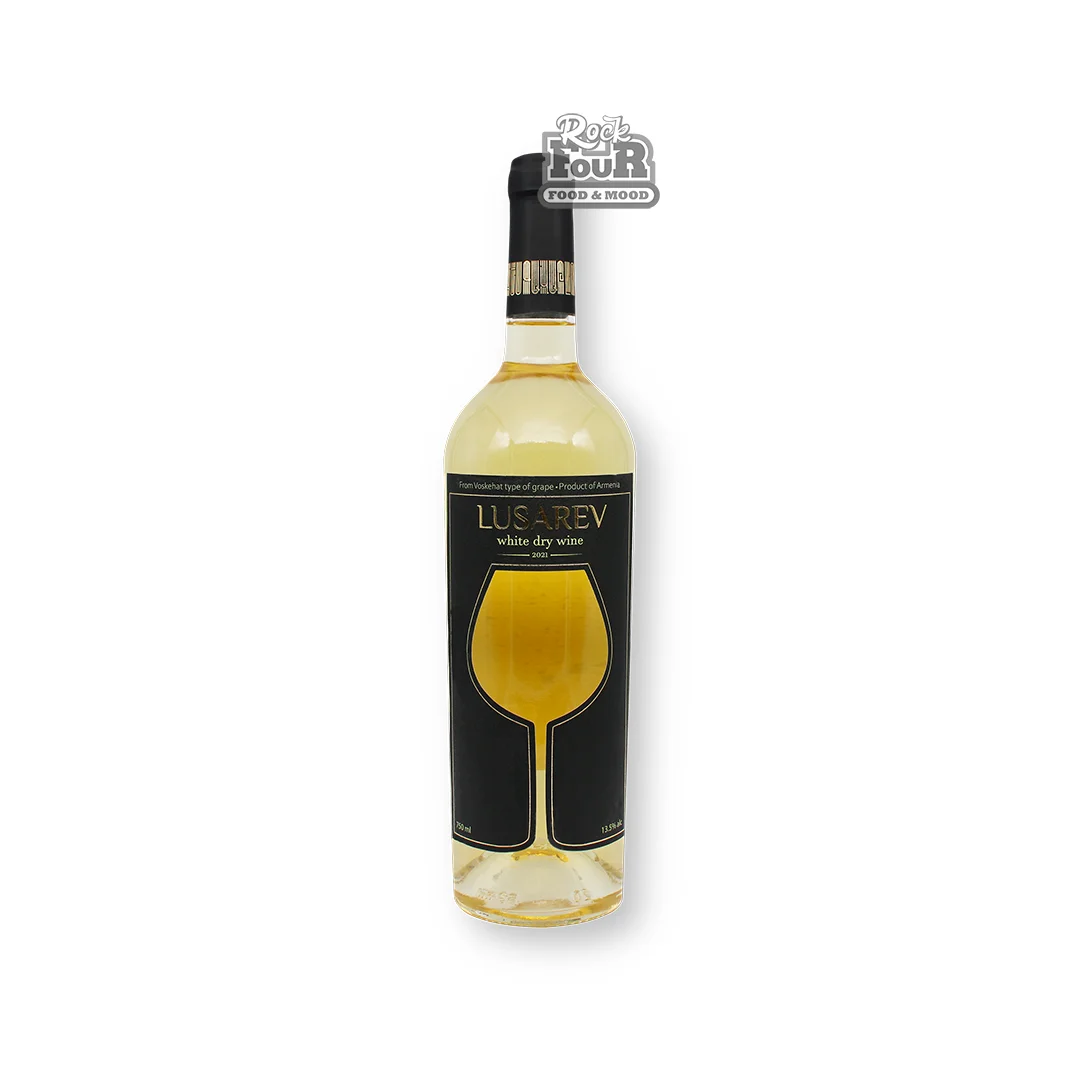 Wine "Lusarev" white, dry 750ml